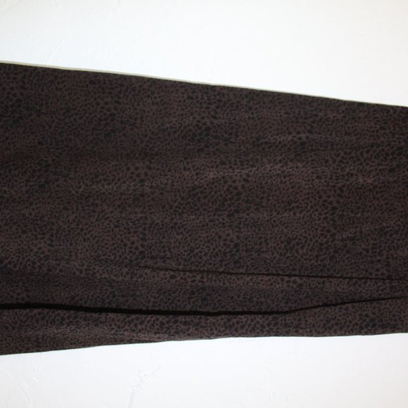 Vintage Breckenridge Leopard Print Skirt (Sz 8P) - Picture 2 of 4